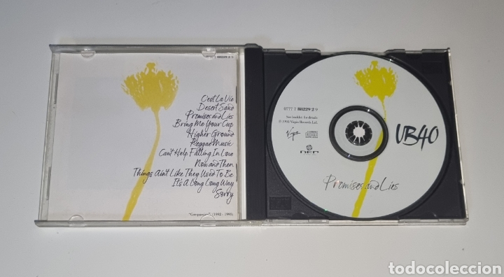 CDs de m&uacute;sica: UB40 / CD / PROMISES AND LIES - Foto 2