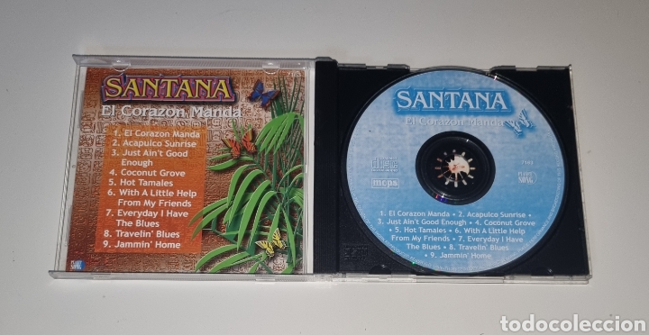 CDs de m&uacute;sica: SANTANA / CD / EL CORAZ&Oacute;N MANDA - Foto 2