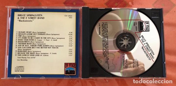 CDs de m&uacute;sica: BRUCE SPRINGSTEEN - BACKSTREETS, serie ON STAGE, CD live - Foto 3