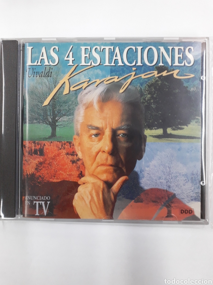CDs de m&uacute;sica: Karajan. Las 4 Estaciones. Vivaldi. - Foto 1