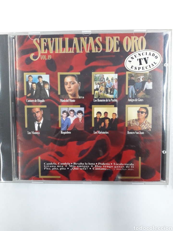 Music CDs: SEVILLANAS de ORO. Vol 19.