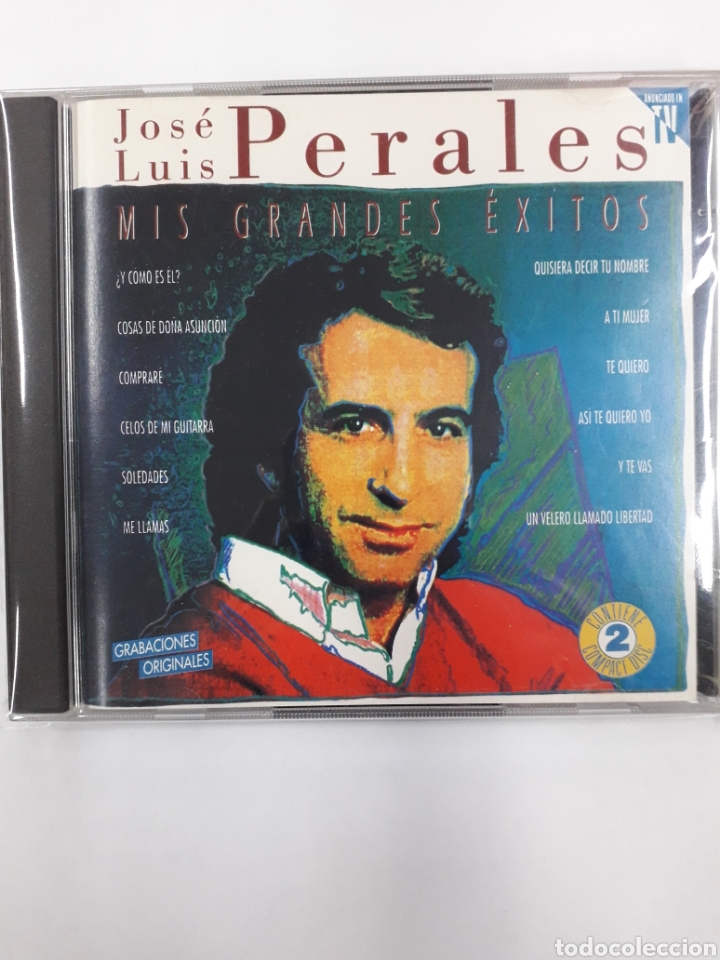 CDs de m&uacute;sica: Jos&eacute; Luis Perales. Mis Grandes &Eacute;xitos. - Foto 1