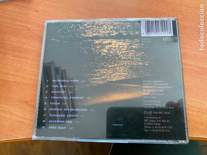 CDs de m&uacute;sica: CARSTEN SCHNELL (ADJUST !) CD9 TRACK (CDIB21) - Foto 3