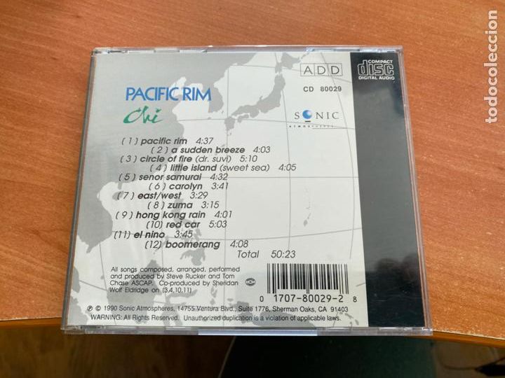 CDs de m&uacute;sica: CHI (PACIFIC RIM) CD 12 TRACK (CDIB21) - Foto 3