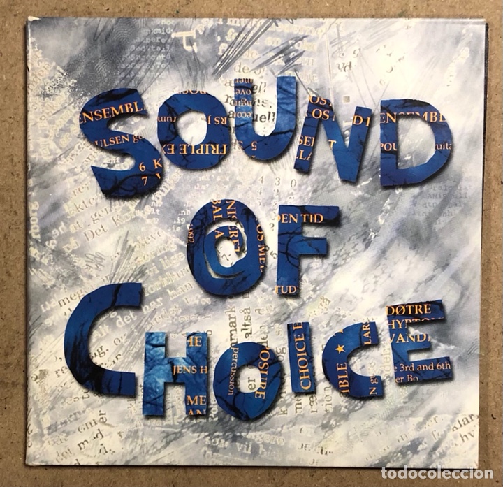 CD di Musica: SOUND OF CHOICE (AV-ART RECORDS 1994). CD DIGIPACK.