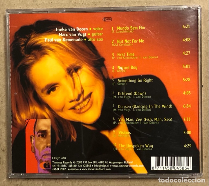 CDs de m&uacute;sica: VANDOORN &ldquo;UNCOVERED&rdquo; (TIMELESS RECORDS 2002). CD. - Foto 2