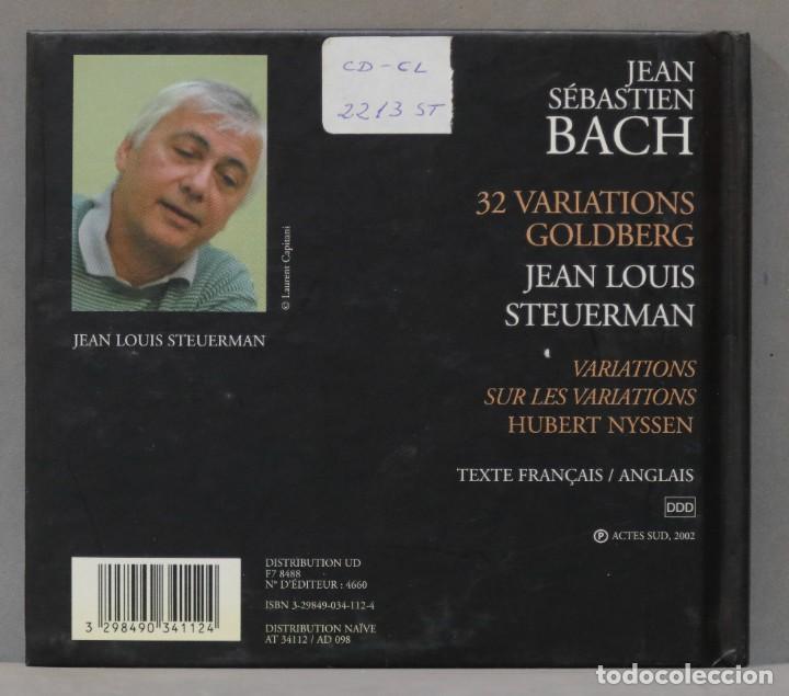 CDs de m&uacute;sica: CD. Goldberg Variations. Bach. STEUERMAN - Foto 2