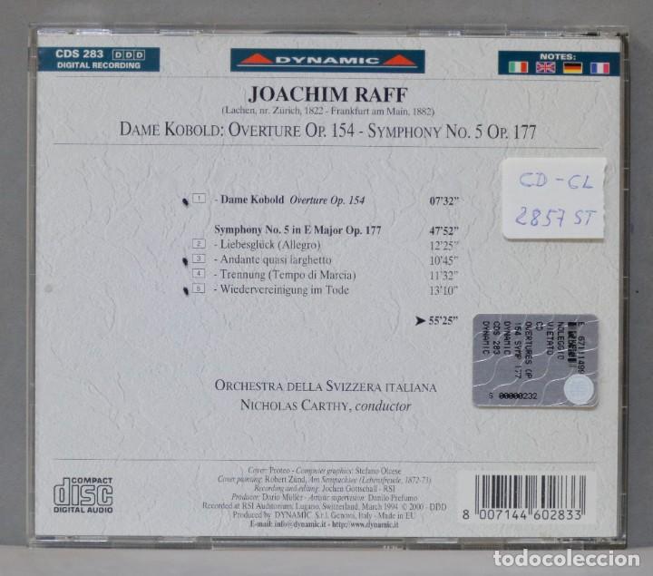CDs de m&uacute;sica: CD. RAFF. OP 157 OP 177. CARTHY - Foto 2