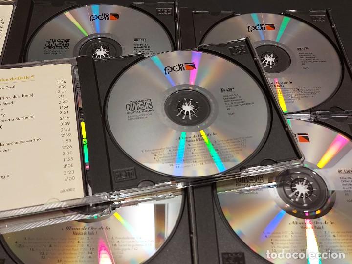 CDs de Música: ALBUM DE ORO DE LA MÚSICA DE BAILE / COMPLETO - 5 CDS - PDI-1996 / 90 TEMAS / IMPECABLES. - Foto 2 - 302297218