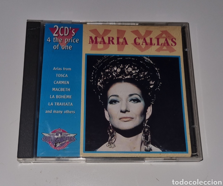 CDs de m&uacute;sica: MARIA CALLAS / 2CD / VIVA DIVA - Foto 1