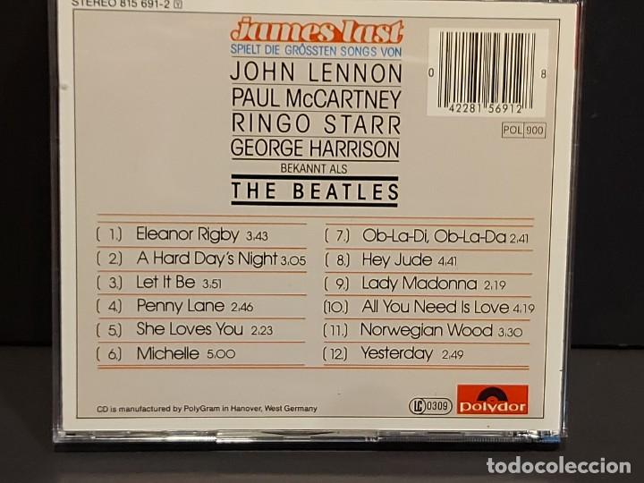 CDs de Música: JAMES LAST / SONGS VON THE BEATLES / / CD - POLYDOR-1983 / 12 TEMAS / IMPECABLE - Foto 4 - 302322333
