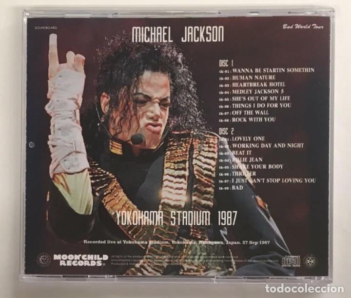 CDs de m&uacute;sica: 2 CDs - Michael JACKSON - Yokohama Stadium 1987 - Foto 2