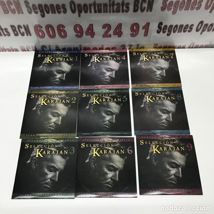 CDs de m&uacute;sica: 9 CD SELECCI&Oacute;N KARAJAN - Foto 1
