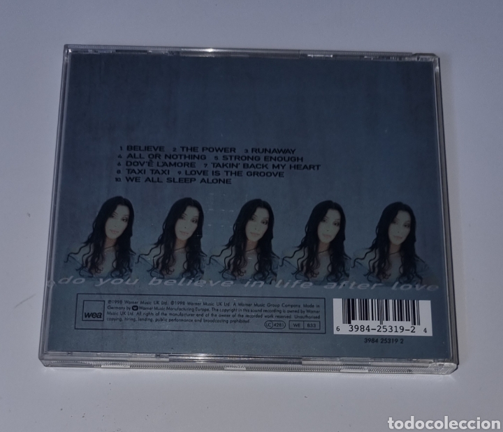 CDs de m&uacute;sica: CHER / CD / BELIEVE - Foto 3