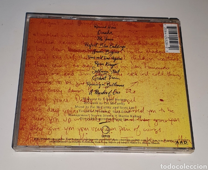 CDs de m&uacute;sica: COUNTING CROWS / CD / AUGUST AND EVERYTHING AFTER - Foto 3