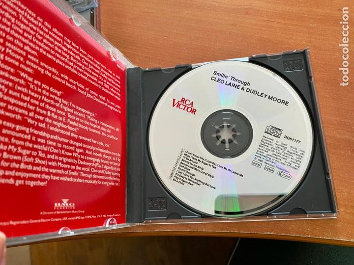 CDs de Música: CLEO LAINE & DUDLEY MOORE (SMILIN THROUGH) CD 11 TRACK (CDIB21) - Foto 2 - 302465263