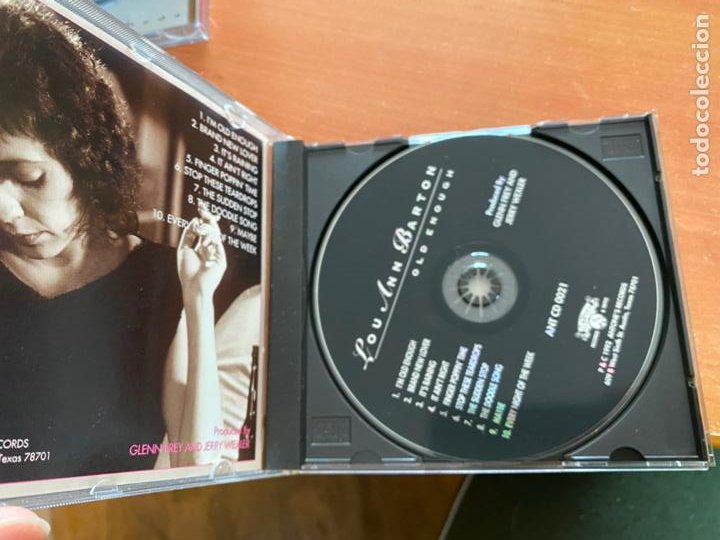 CDs de Música: LOU ANN BARTON (OLD ENOUGH) CD 10 TRACK (CDIB21) - Foto 2 - 302469073