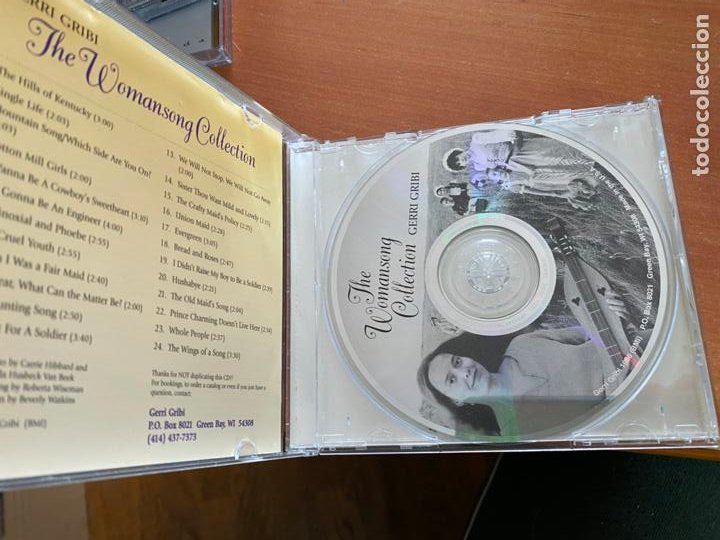 CDs de Música: GERRI GRIBI (THE WOMANSONG COLLECTION) CD 24 TRACK (CDIB21) - Foto 2 - 302469388