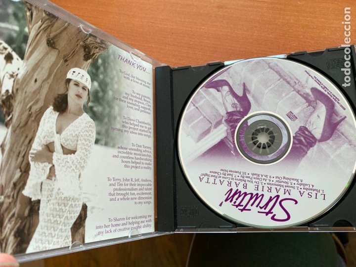 CDs de Música: LISA MARIE BARATTA (STRUTTIN) CD 10 TRACK (CDIB21) - Foto 2 - 302478283