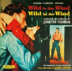 CDs de Música: WILD IS THE WIND / DIMITRI TIOMKIN CD BSO - TSUNAMI. Lote 302505468