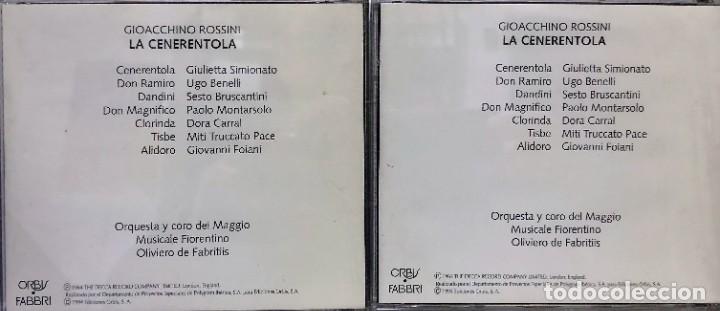 CDs de m&uacute;sica: Opera Collection - Orbis-Fabbri - La Cenerentola - 2 x CD, Reissue - Foto 2