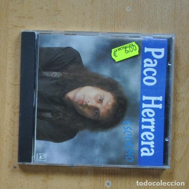CDs de m&uacute;sica: PACO HERRERA - ESCORPIO - CD - Foto 1