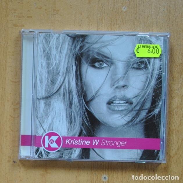 CDs de m&uacute;sica: KRISTINE W - STRONGER - CD - Foto 1