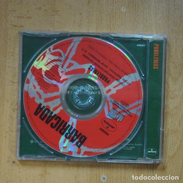CDs de m&uacute;sica: BARRICADA - PROBLEMAS - CD SINGLE - Foto 2