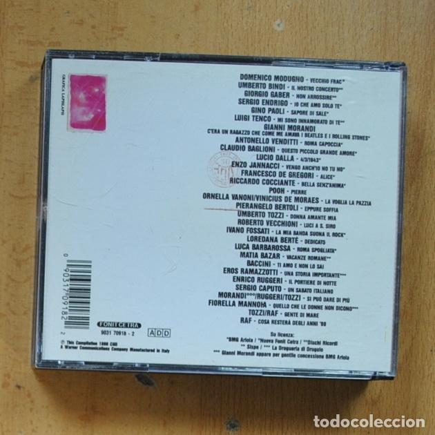 CDs de m&uacute;sica: VARIOS - UNA LUNGA STORIA D AUTORE - CD - Foto 2