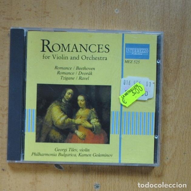 CDs de m&uacute;sica: VARIOS - ROMANCES FOR VIOLIN AND ORCHESTRA - CD - Foto 1