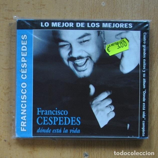 CDs de m&uacute;sica: FRANCISCO CESPEDES - DONDE ESTA LA VIDA - CD - Foto 1