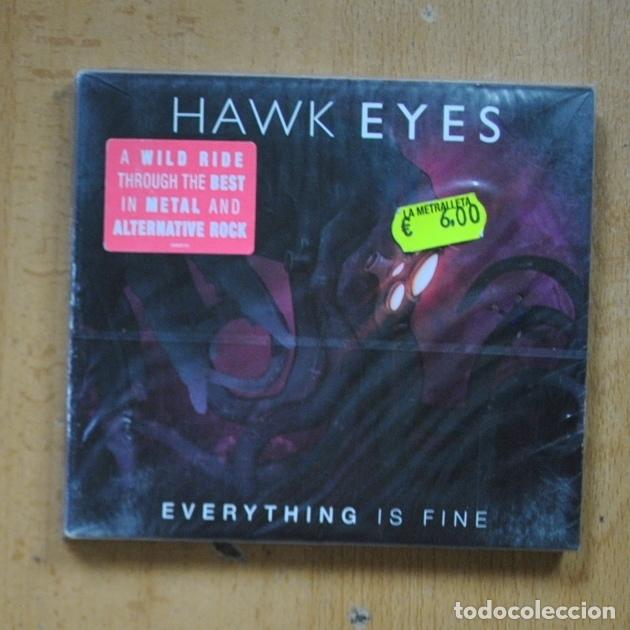 CDs de m&uacute;sica: HAWK EYES - EVERYTHING IS FINE - CD - Foto 1