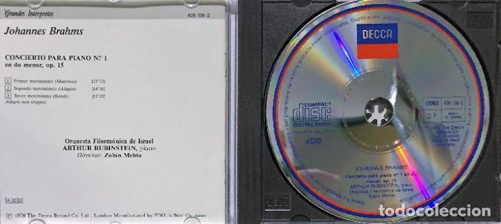 CDs de m&uacute;sica: Grandes Int&eacute;rpretes - Planeta DeAgostini - Brahms : Rubinstein - Foto 2