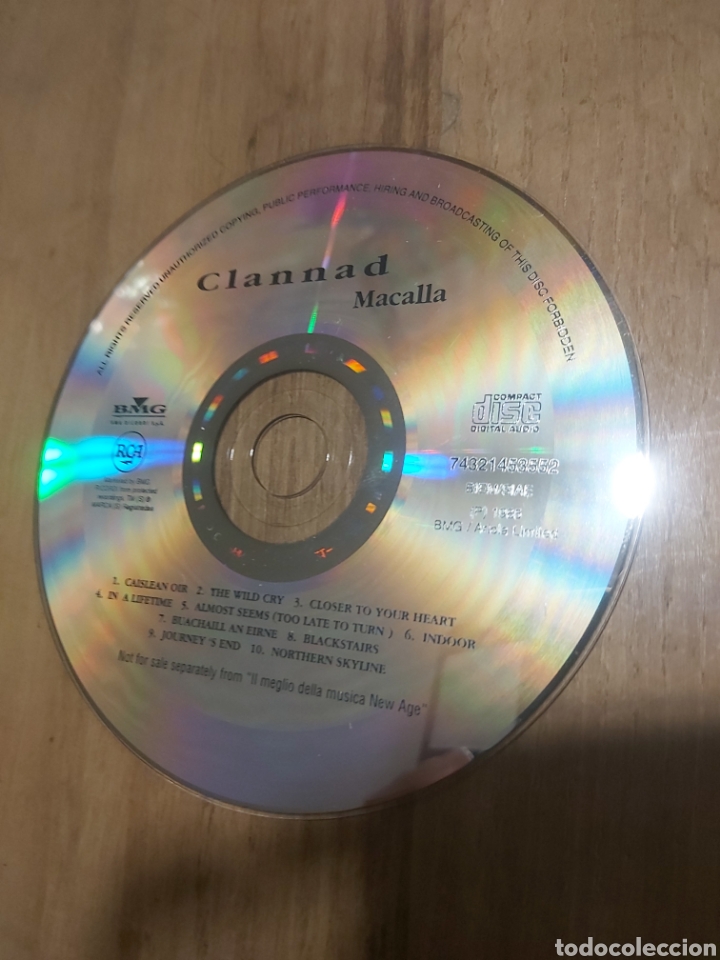 CDs de m&uacute;sica: CD CLANNAD MACALLA 1985 - Foto 1