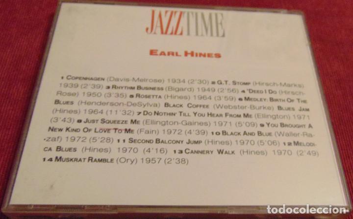 CDs de m&uacute;sica: Earl Hines - JAZZTIME CD - Foto 2