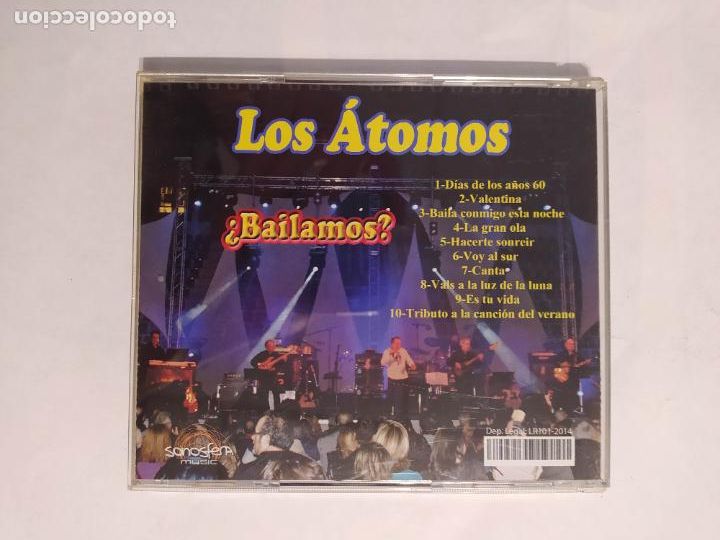 CDs de m&uacute;sica: &iquest;BAILAMOS? LOS ATOMOS. CD TDKCD29 - Foto 3