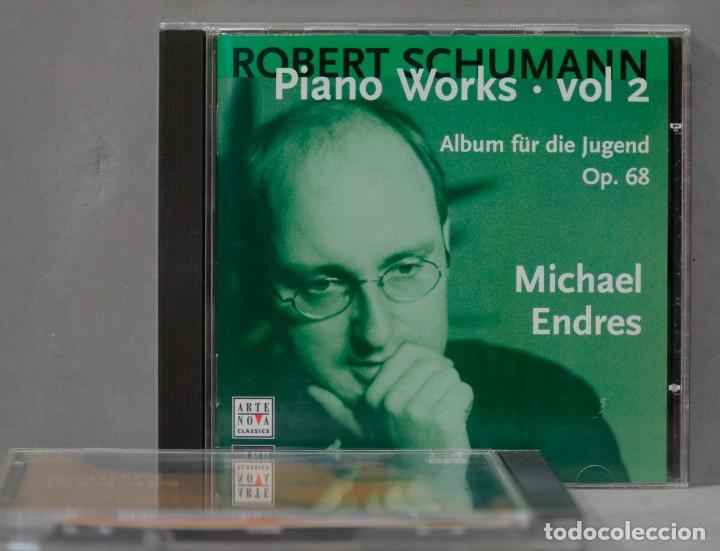 CDs de m&uacute;sica: 2 CD. Schumann. Michael Endres. Piano Works - Foto 3