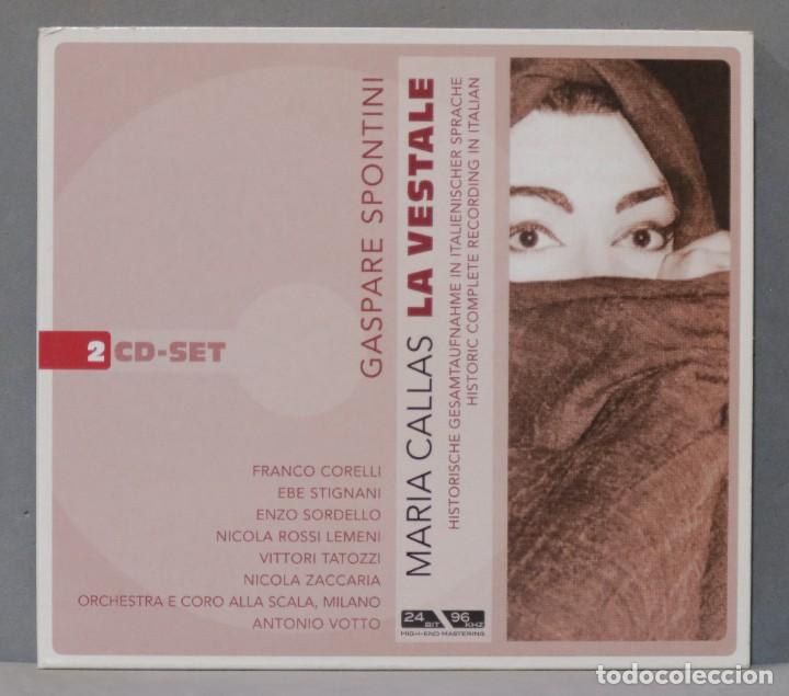 CDs de m&uacute;sica: 2 CD. LA VESTALE. SPONTINI. CALLAS - Foto 1