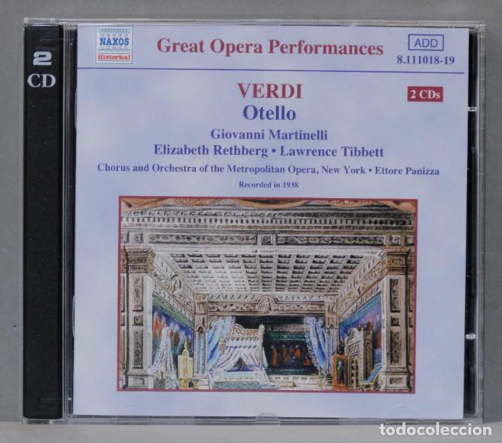 CDs de m&uacute;sica: 2 CD. Verdi. Otello. Martinelli. 1938 - Foto 1