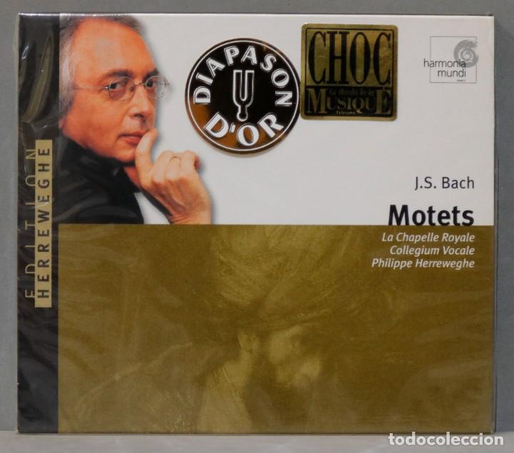 CDs de m&uacute;sica: CD. Herreweghe. MOTETS. BACH - Foto 1