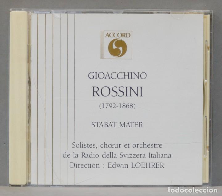 CDs de m&uacute;sica: CD. ROSSINI. STABAT MATER. Edwin Loehrer - Foto 1
