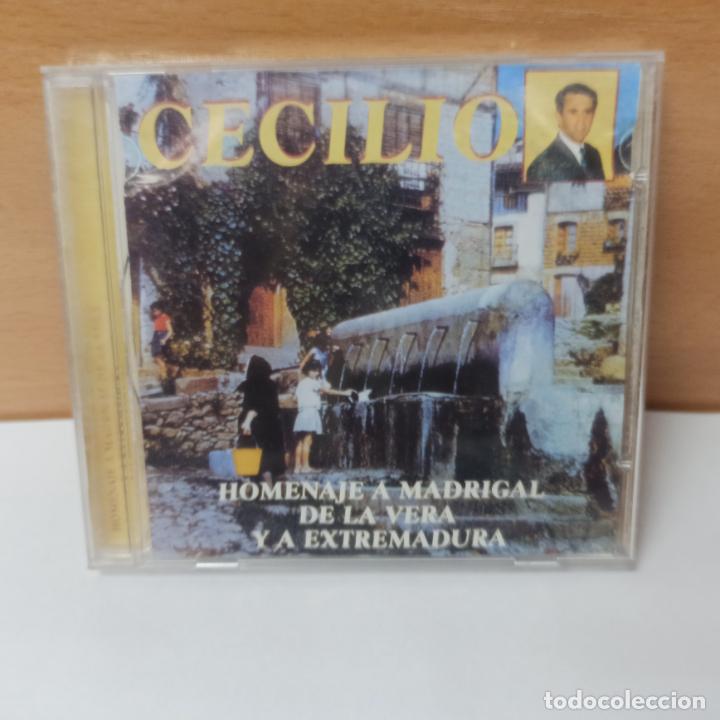 Music CDs: DISCO CD - CECILIO - HOMENAJE A MADRIGAL DE LA VERA Y A EXTREMADURA