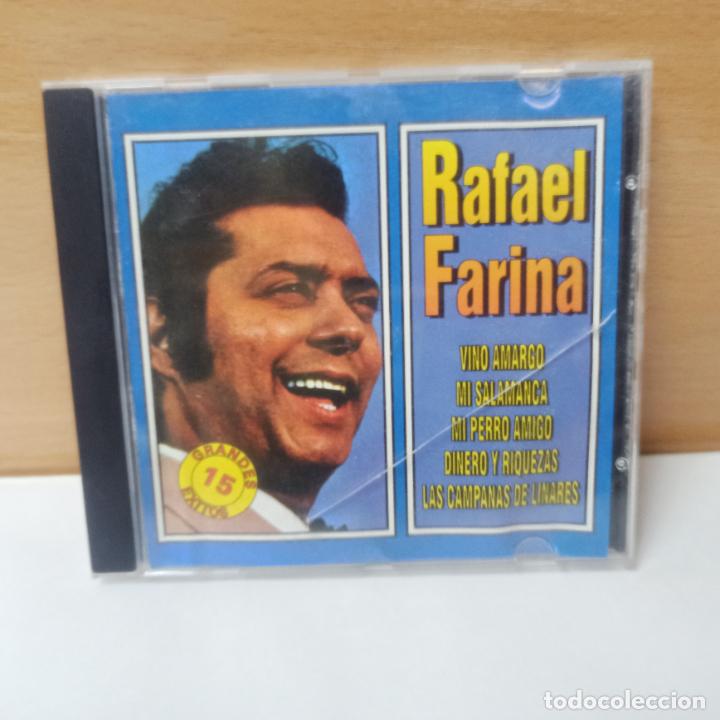 CDs de m&uacute;sica: DISCO CD - RAFAEL FARINA - GRANDES 15 EXITOS - Foto 1
