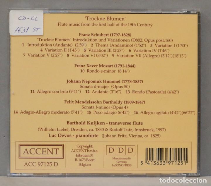 CDs de m&uacute;sica: CD. TROCKNEBLUMEN - Foto 2