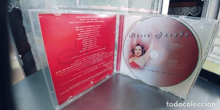 CDs de m&uacute;sica: ROCIO JURADO-CD CON MIS CINCO SENTIDOS - Foto 2