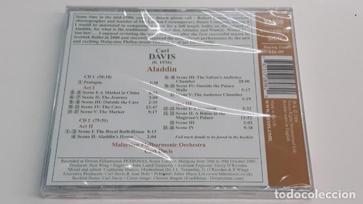 CDs de m&uacute;sica: CD PRECINTADON- CARL DAVIS - ALADDIN - Foto 2
