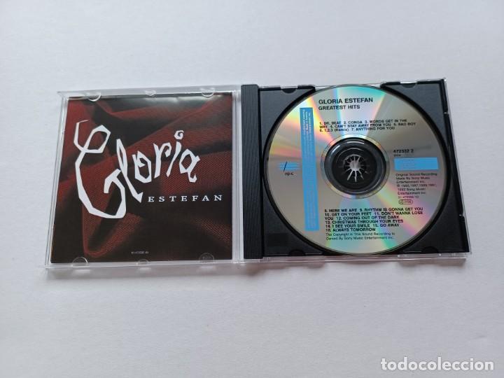 CDs de m&uacute;sica: GLORIA ESTEFAN - GREATEST HITS CD 1992 - Foto 2