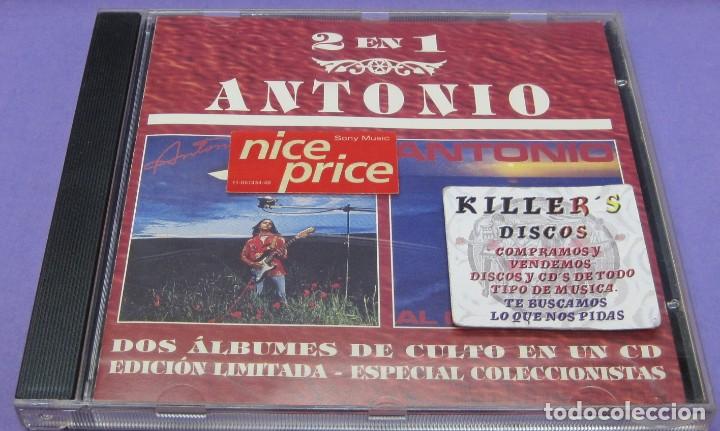 CDs de m&uacute;sica: Antonio Flores - 2 en 1 - Antonio / Al Caer El Sol - CD - Foto 1