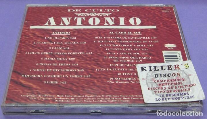 CDs de m&uacute;sica: Antonio Flores - 2 en 1 - Antonio / Al Caer El Sol - CD - Foto 2