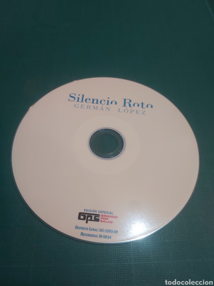 CDs de m&uacute;sica: CD SILENCIO ROTO GERM&Aacute;N L&Oacute;PEZ - Foto 1